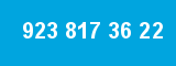 923 817 36 22 923 817 36 22